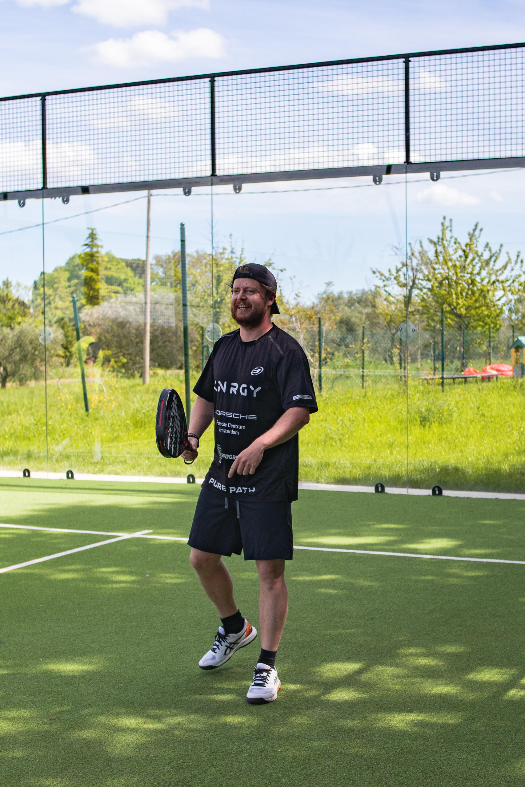 Image showing Padel Retreat Event held at HOYE luxury villa